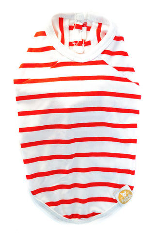 Red and White Stripped T-Shirt