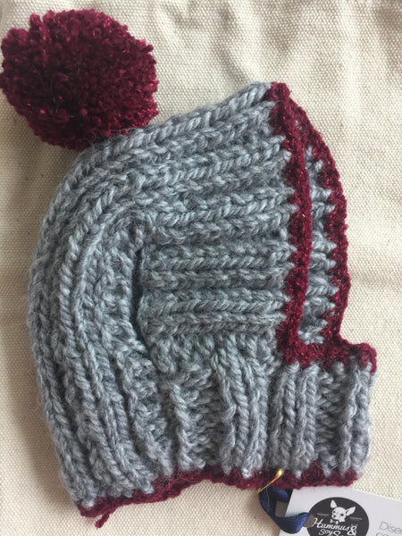 Knitted Hat in Grey