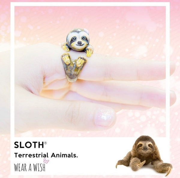 WEAR A WISH | Miss Sloth Ring