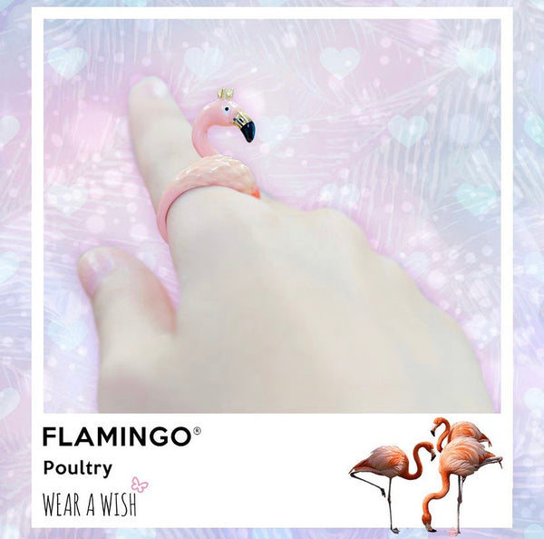 WEAR A WISH | Flamingo Ring