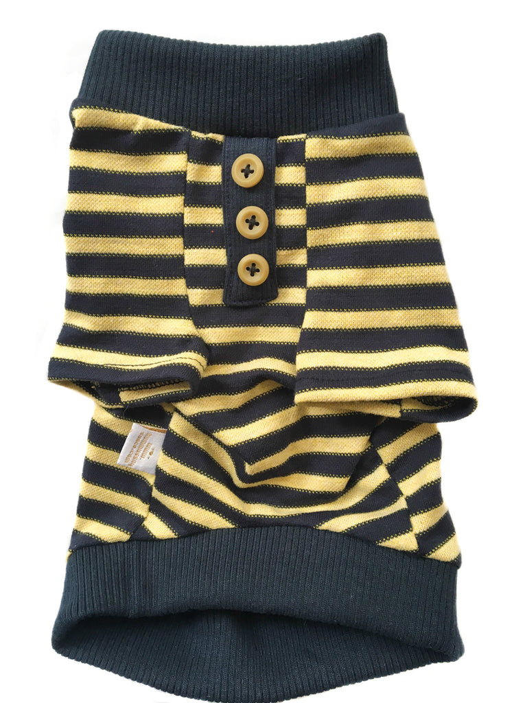 Yellow and Navy T-Shirt