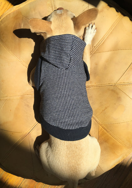 Checkered Black Hoodie