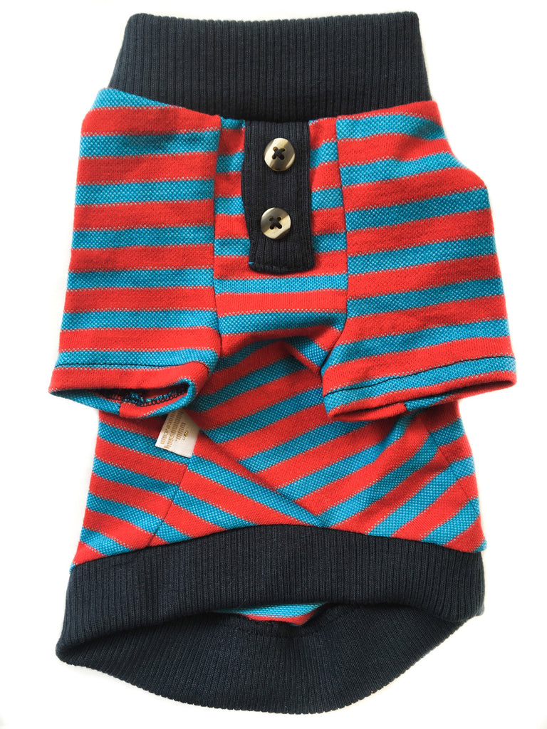 Red and Blue Stripped T-Shirt